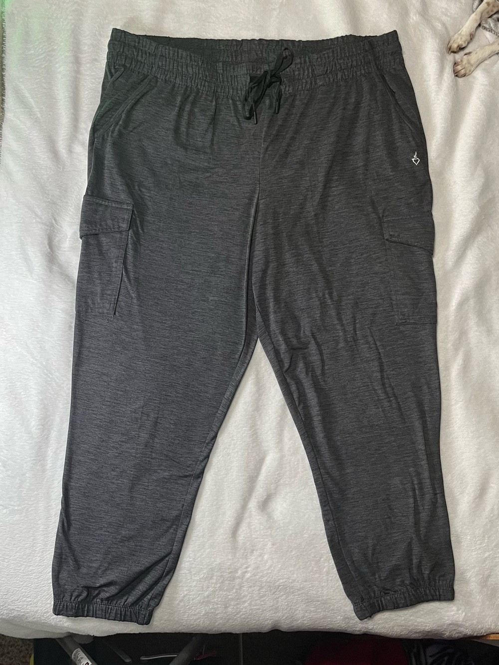 Torrid Heather Gray Active Cargo Jogger Pants